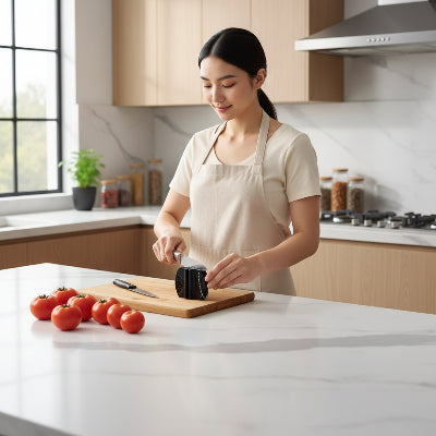 Aiguiseur couteau femme utilisation facile