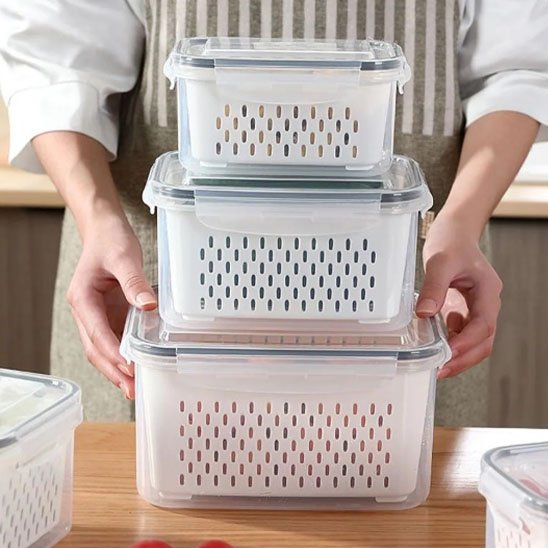 Boite alimentaire Couvercle transparent rigide: