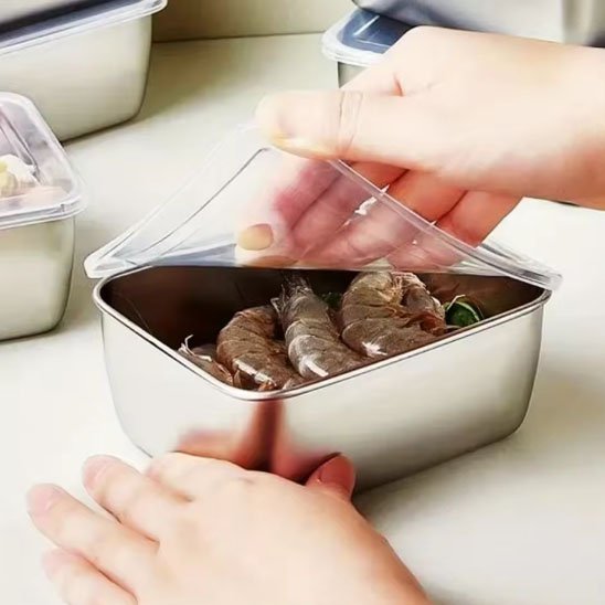 Boite alimentaire Couvercle transparent: