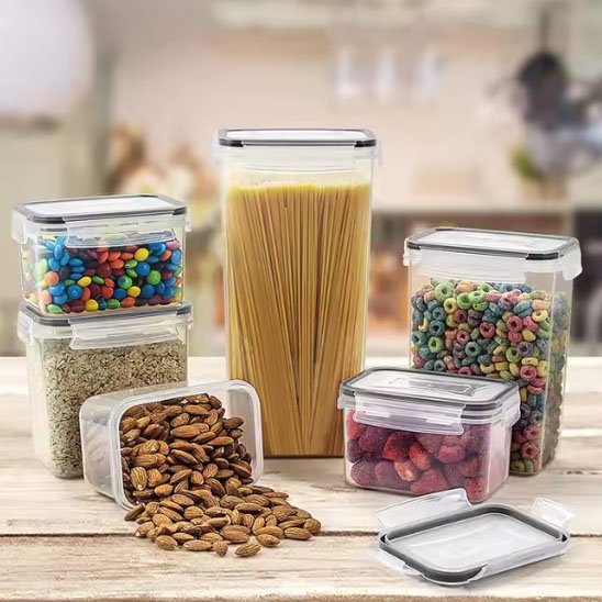 Boite alimentaire  design permettant un gain de place 