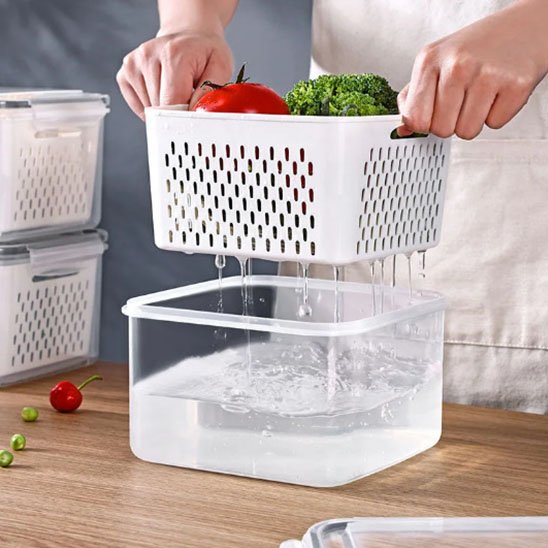 Boite alimentaire Evacuation de l'humidité: