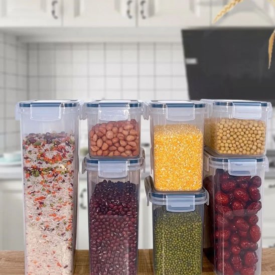 Boite alimentaire  facilite le versement et la manipulation