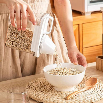 Boite hermétique alimentaire sans gachis au transfert de contenant