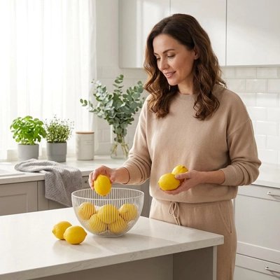 Corbeille a fruit peut meme etre decoratif 
