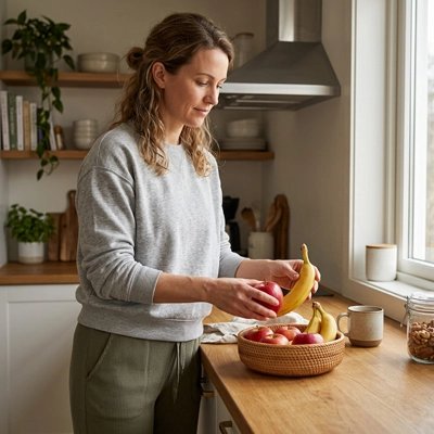 Corbeille a fruit toujours pret pour le gouter