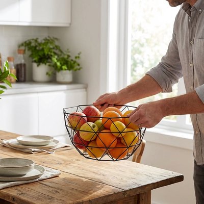 Corbeille à fruits toujours pret pour le déplacement