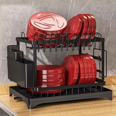 Egouttoir vaisselle  drainage directement dans evier