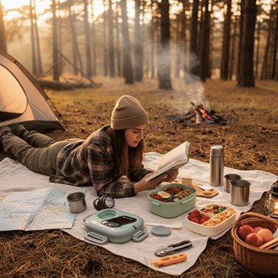 Lunch box au camping idéal partout 