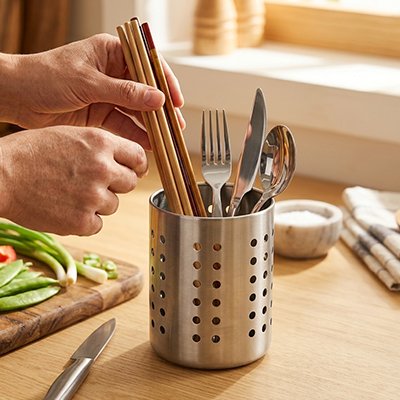 Pot ustensiles Cuisine Entretien simplifié