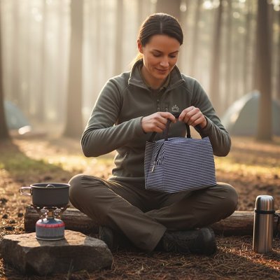Sac isotherme bon aussi pour les randonnée en forêt 