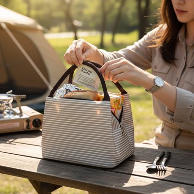 Sac isotherme idéal aussi en camping